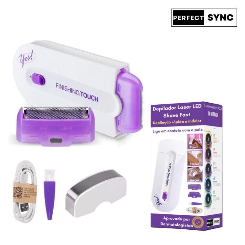 Depilador Laser LED Shave Fast 2 em 1 + BRINDES