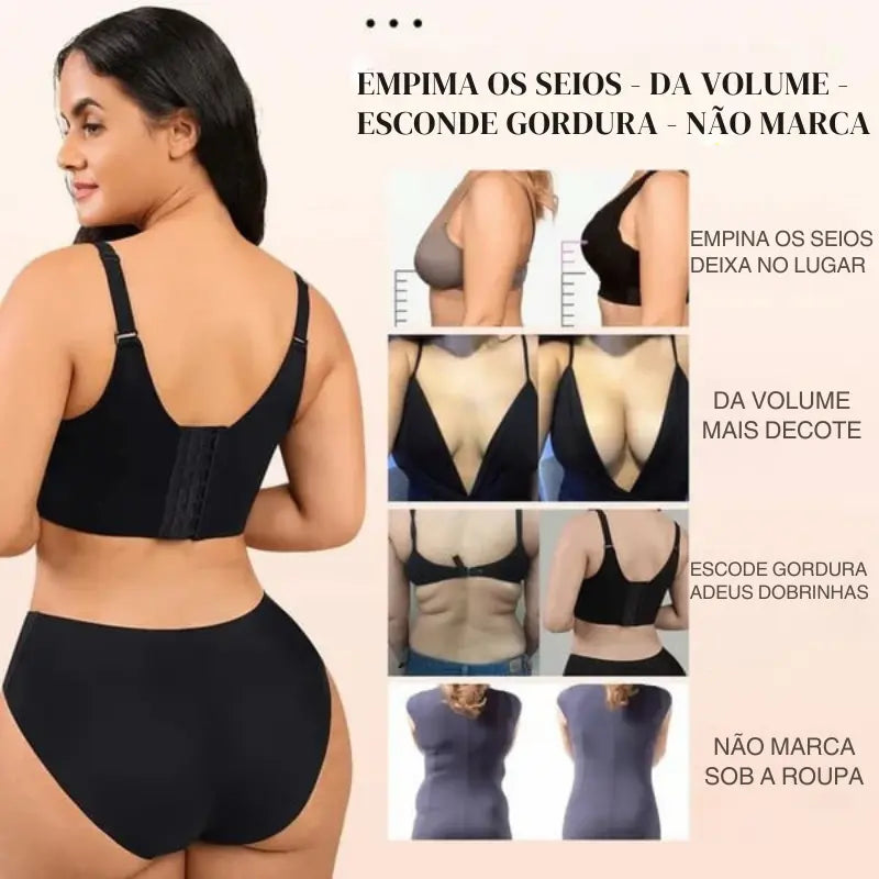 Sutiã Modelador Postural SyncUp - Sustentação Máxima [PAGUE 1 LEVE 2]