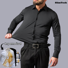 Camisa Social SlimTech - 100% Impermeável [Linha Premium]