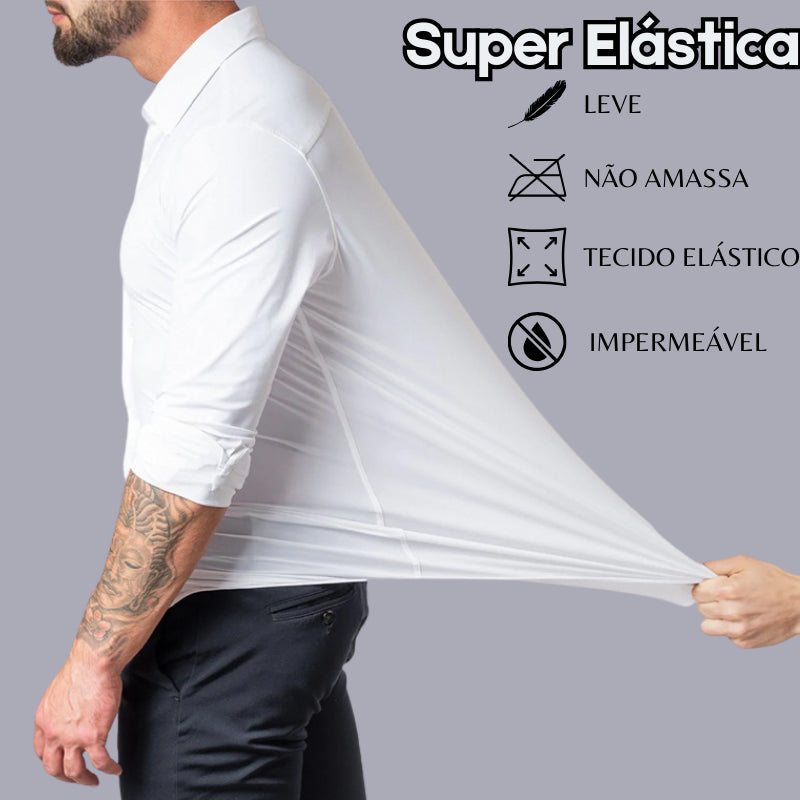 Camisa Social SlimTech - 100% Impermeável [Linha Premium]