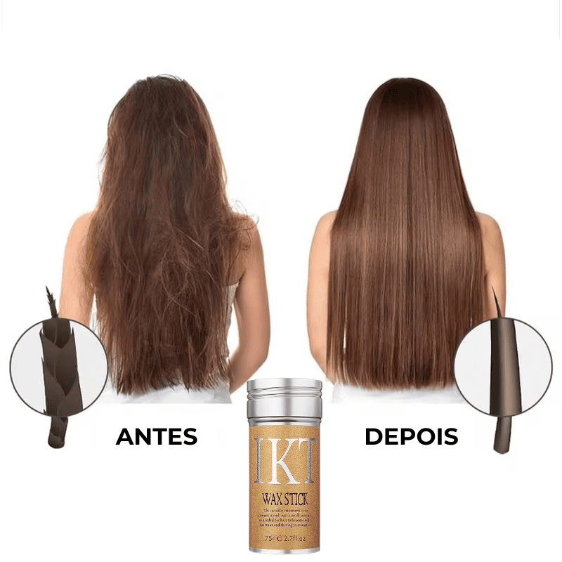Bastão Finalizador Anti Frizz Wax Stick® -  Penteado Perfeito + BRINDES