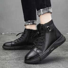 Bota AllBlack 2.0™ Impermeável - Estilo e Conforto em Cada Passo