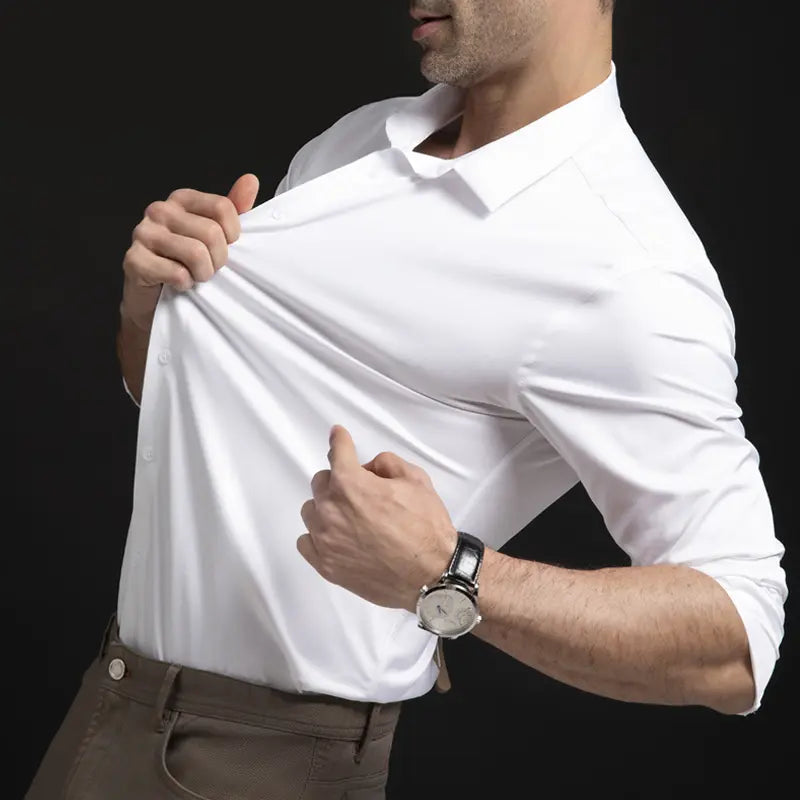 Camisa Social SlimTech - 100% Impermeável [Linha Premium]