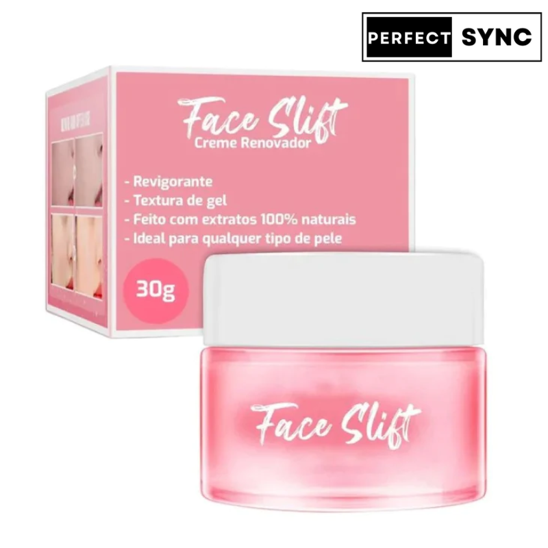 Creme Rejuvelhecedor FaceSlift™ - Esconde Imperfeições e Remove Manchas e Rugas [+ BRINDE]