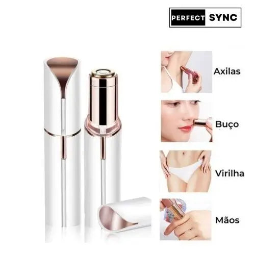 Depilador Facial - Indolor 2 em 1 [Corpo e Rosto] + Depilador Crystal Grátis